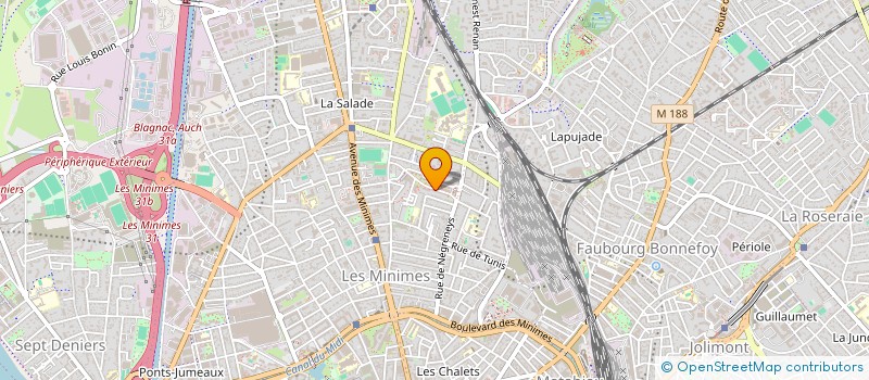 localisation de l'entreprise SCI LE LYS à TOULOUSE
