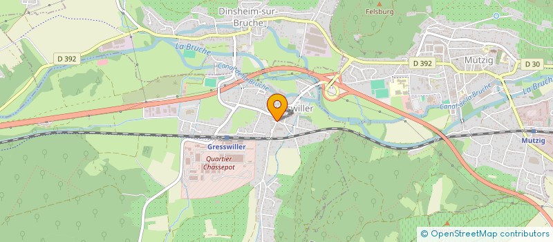 localisation de l'entreprise SCI LE LYS  GRESSWILLER