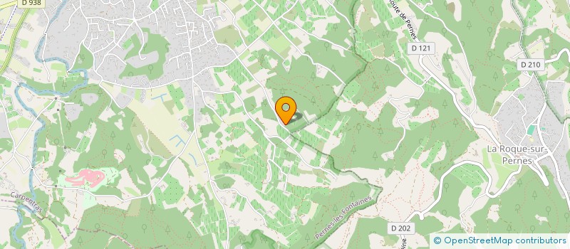 localisation de l'entreprise SCI LE LYS BLANC  LA ROQUE-SUR-PERNES