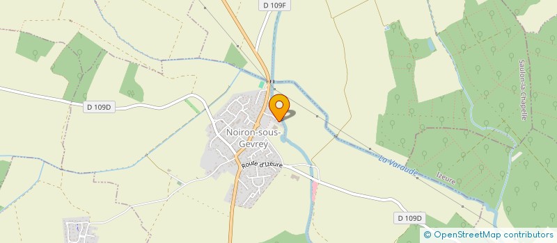 localisation de l'entreprise SCI LE LYS ROUGE  NOIRON-SOUS-GEVREY