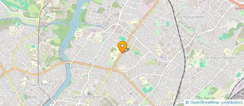 localisation de l'entreprise SCI LE MAABELLA à NANTES
