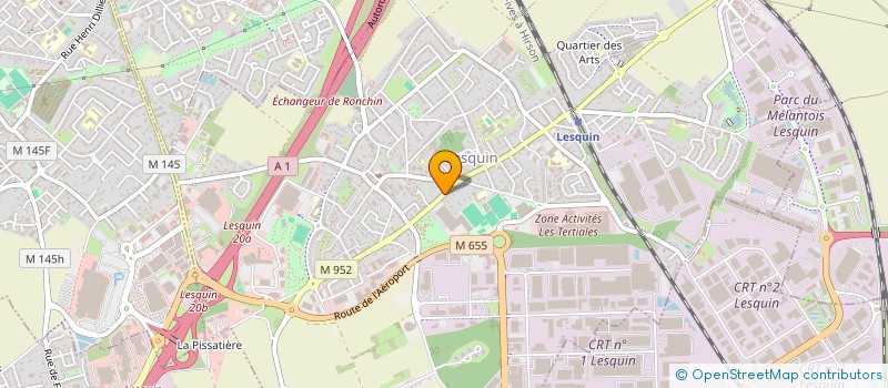 localisation de l'entreprise SCI LE MACHINEUR à LESQUIN