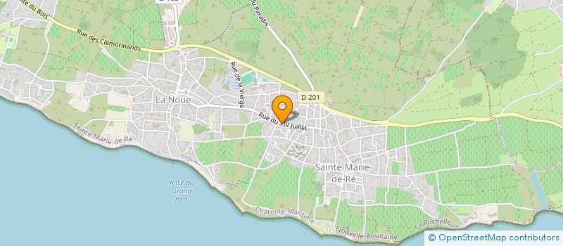 localisation de l'entreprise SCI LE MAGAYANT  SAINTE-MARIE-DE-RE