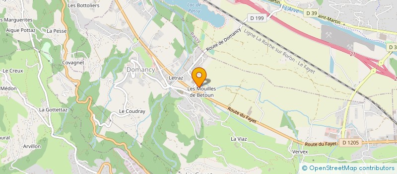 localisation de l'entreprise SCI LE MAIDO  DOMANCY