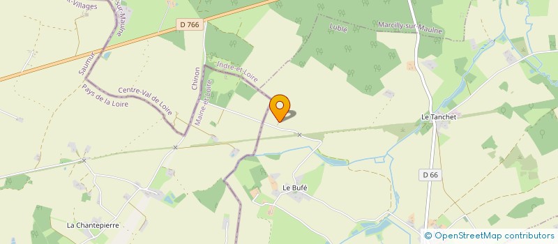 localisation de l'entreprise SCI LE MAIGRELET  BRAYE-SUR-MAULNE