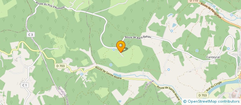 localisation de l'entreprise SCI LE MAINE  LE BUGUE