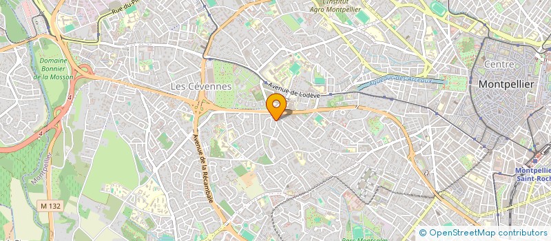 localisation de l'entreprise SCI LE MAJORQUE à MONTPELLIER