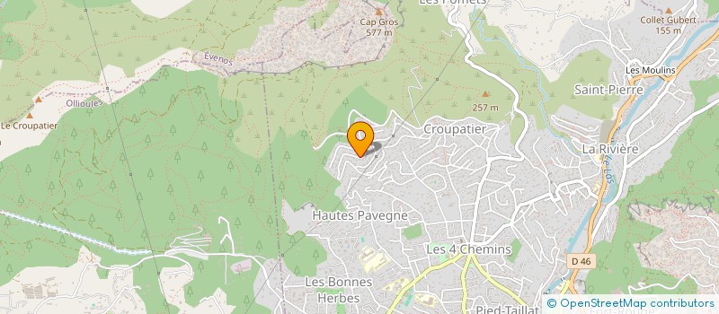 localisation de l'entreprise SCI LE MAJUAN  TOULON