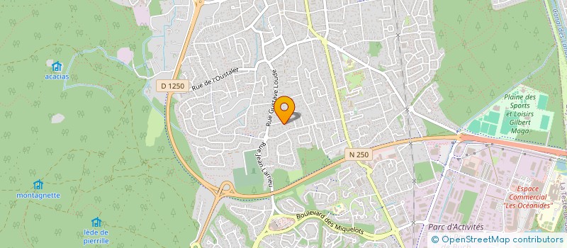 localisation de l'entreprise SCI LE MAKALU  LA TESTE-DE-BUCH