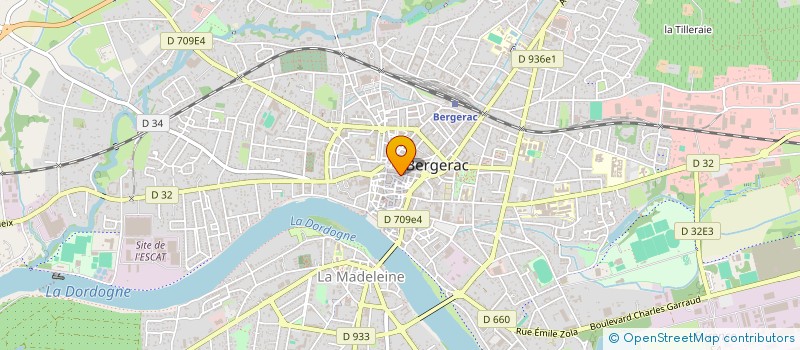localisation de l'entreprise SCI LE MALVEYREIN à BERGERAC