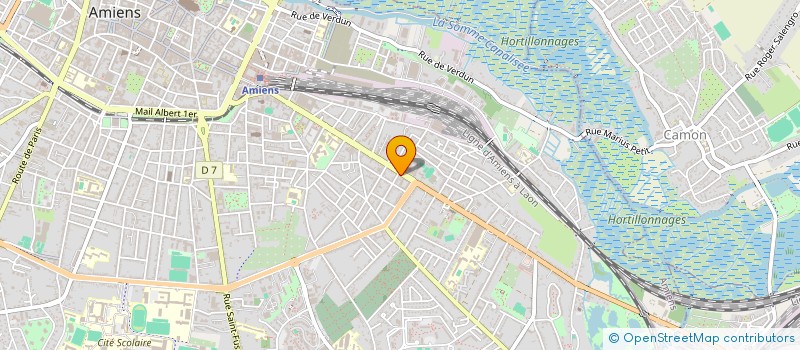 localisation de l'entreprise SCI LE MANDARIN à AMIENS