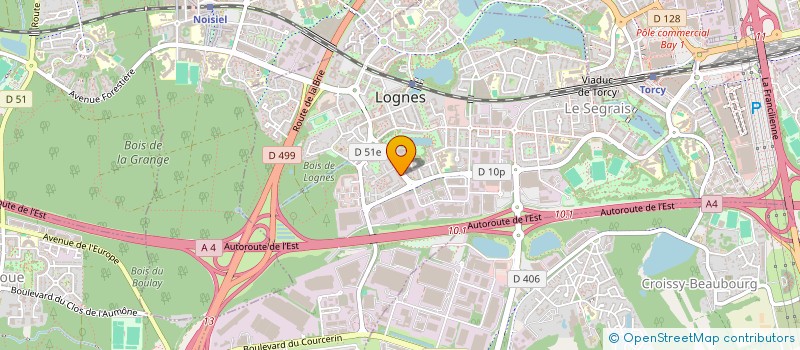 localisation de l'entreprise SCI LE MANDINET VILLAGE à LOGNES