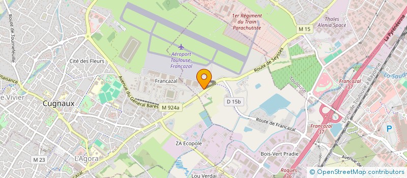 localisation de l'entreprise SCI LE MANOIR à PORTET-SUR-GARONNE