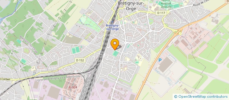 localisation de l'entreprise SCI LE MANOIR à BRETIGNY-SUR-ORGE