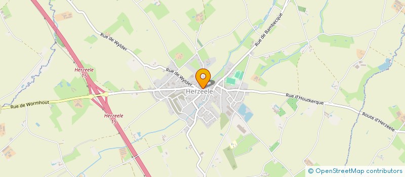 localisation de l'entreprise SCI LE MANOIR à HERZEELE