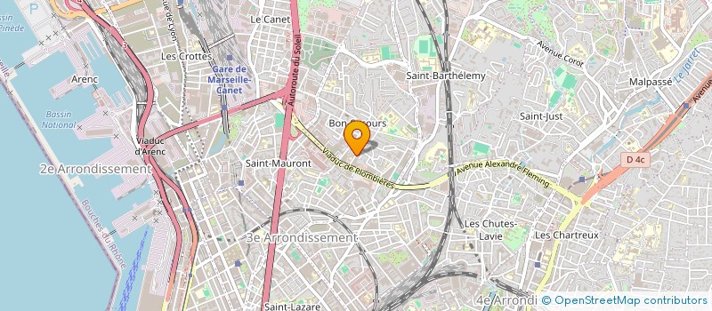 localisation de l'entreprise SCI LE MANOIR à MARSEILLE