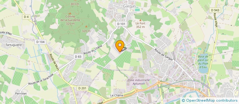 localisation de l'entreprise SCI LE MANOIR  APT