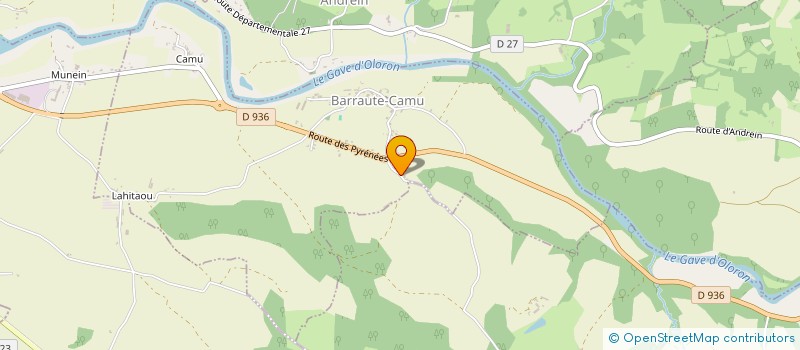 localisation de l'entreprise SCI LE MANOIR  BARRAUTE-CAMU