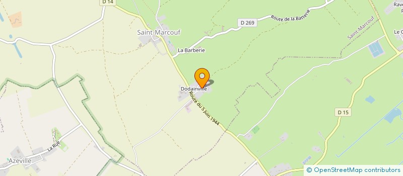 localisation de l'entreprise SCI LE MANOIR DE DODAINVILLE  SAINT-MARCOUF