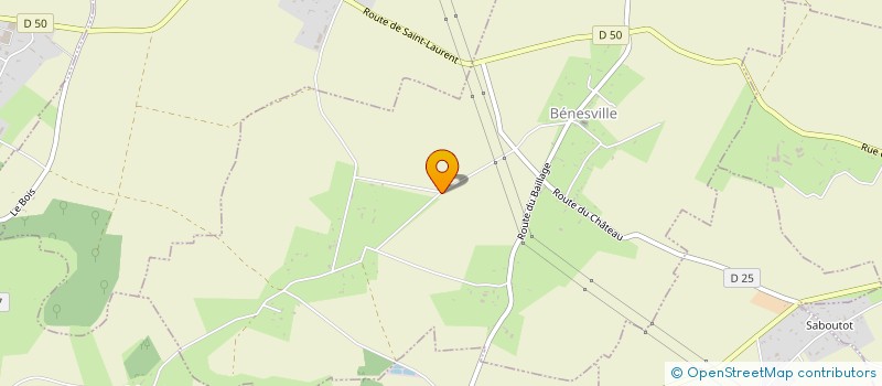 localisation de l'entreprise SCI LE MANOIR DU VIEUX PUITS  BENESVILLE