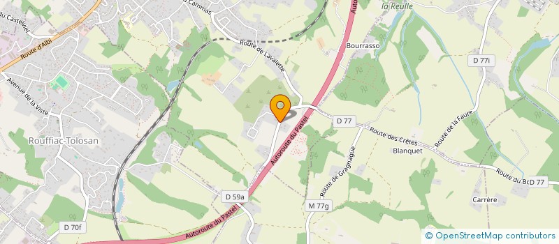 localisation de l'entreprise SCI LE MANOIR IMMO 2  CASTELMAUROU