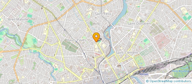 localisation de l'entreprise SCI LE MAPPIAN à NANTES