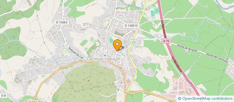 localisation de l'entreprise SCI LE MARAC  CLERMONT-L'HERAULT