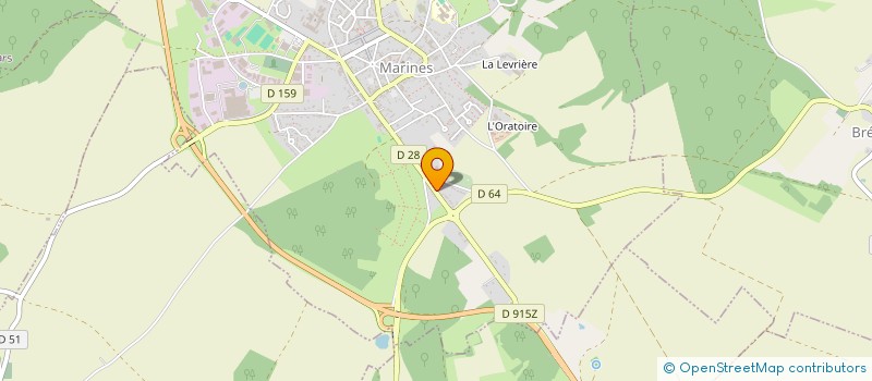 localisation de l'entreprise SCI LE MARAIS  MARINES