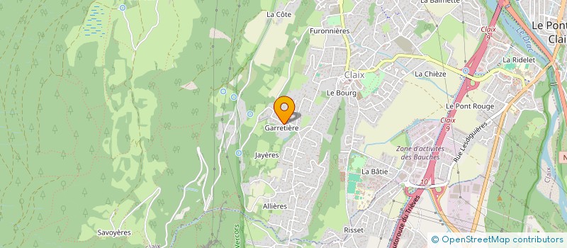 localisation de l'entreprise SCI LE MARAIS  CLAIX