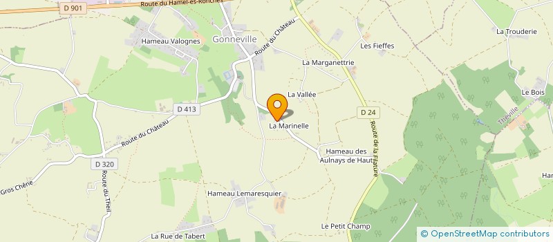 localisation de l'entreprise SCI LE MARAIS DE NEVILLE  VICQ-SUR-MER