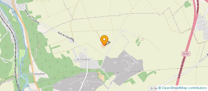 localisation de l'entreprise SCI LE MARAIS RIVOLI  SOUPPES-SUR-LOING