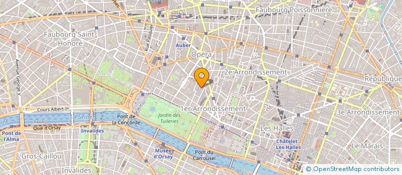 localisation de l'entreprise SCI LE MARCEAU  PARIS