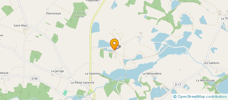 localisation de l'entreprise SCI LE MARCHAIS AUX CHIENS à INGRANDES