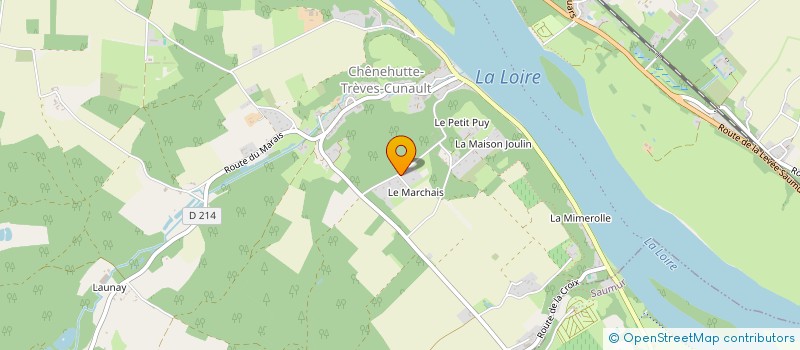 localisation de l'entreprise SCI LE MARCHAIS PLATTE à GENNES-VAL-DE-LOIRE