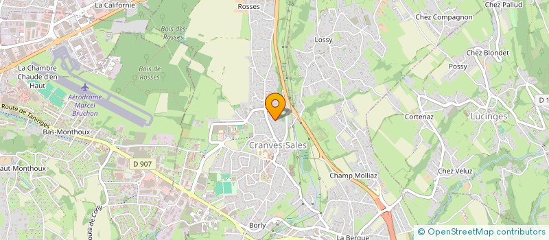 localisation de l'entreprise SCI LE MARCHAND  CRANVES-SALES