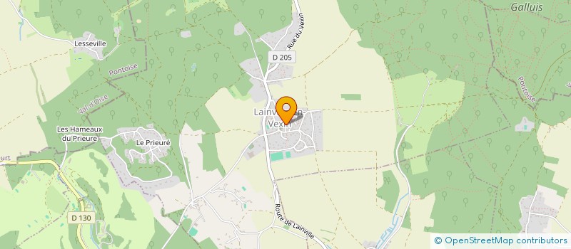 localisation de l'entreprise SCI LE MARCHAND LESUD  LAINVILLE-EN-VEXIN