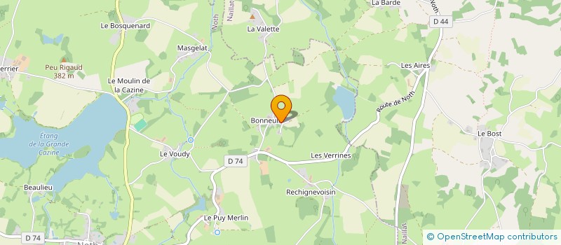 localisation de l'entreprise SCI LE MARCHE AU BLE à NOTH