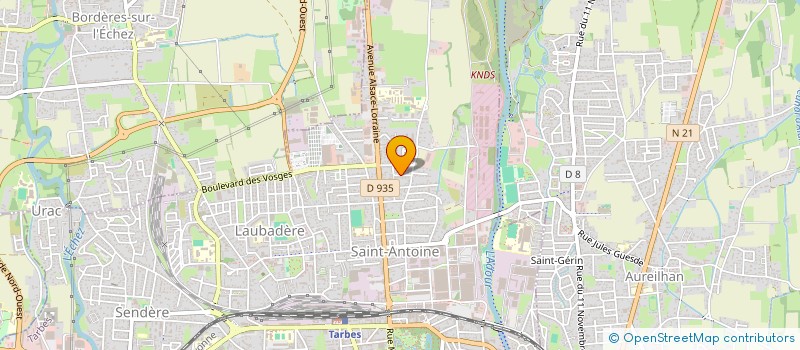 localisation de l'entreprise SCI LE MARCHE AU PAIN  PRAHECQ