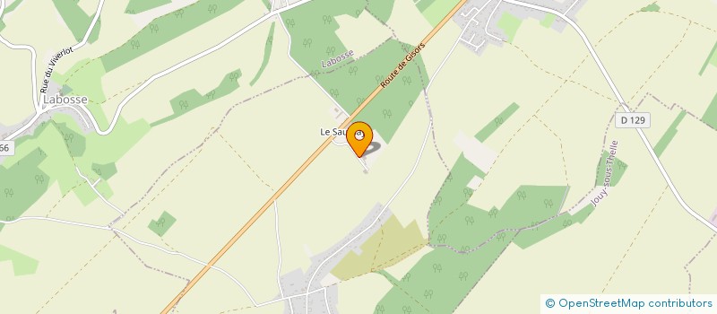 localisation de l'entreprise SCI LE MARCHE GODARD  AUNEUIL