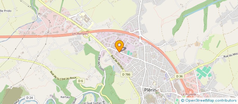 localisation de l'entreprise SCI LE MARCHIX  PLERIN