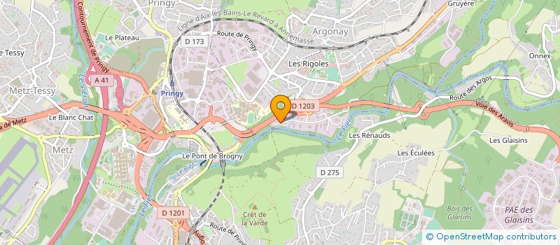 localisation de l'entreprise SCI LE MARECHAL  ARGONAY