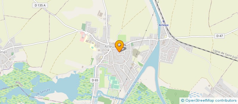 localisation de l'entreprise SCI LE MARENGO  ARLEUX