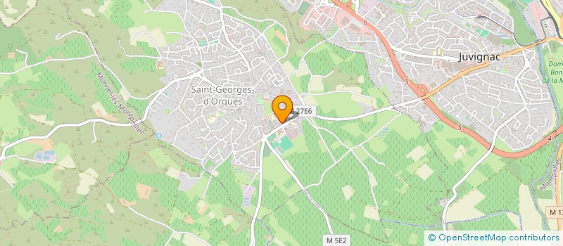 localisation de l'entreprise SCI LE MARIGNAN  SAINT-GEORGES-D'ORQUES