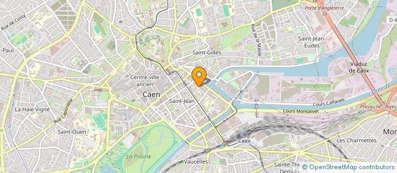 localisation de l'entreprise SCI LE MARIQUET à CAEN