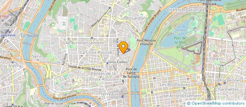 localisation de l'entreprise SCI LE MARONNIER  LYON