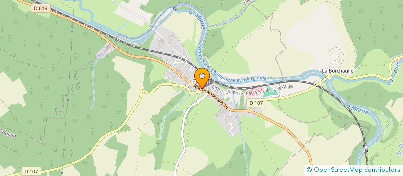 localisation de l'entreprise SCI LE MARONNIER à BRETHENAY