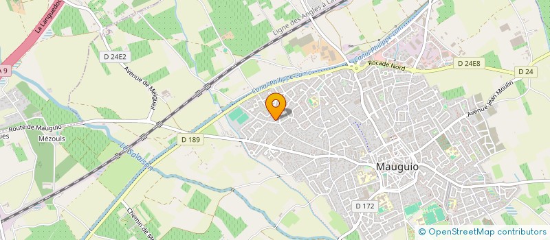 localisation de l'entreprise SCI LE MARRONNIER  MAUGUIO