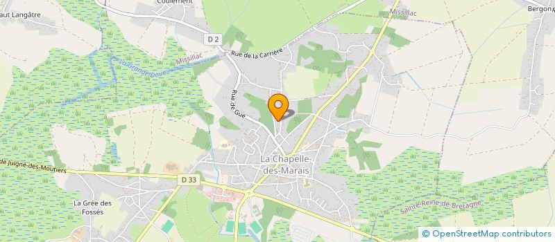 localisation de l'entreprise SCI LE MARRONNIER  SAINT-LYPHARD