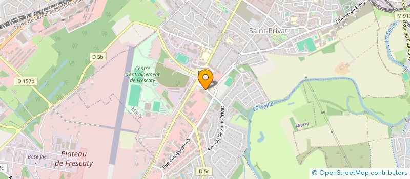 localisation de l'entreprise SCI LE MARRONNIER à MARLY