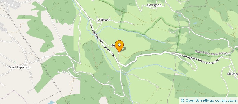 localisation de l'entreprise SCI LE MARTINET  CASTRES